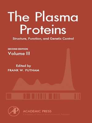 cover image of The Plasma Proteins